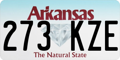 AR license plate 273KZE