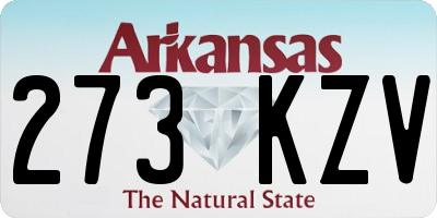 AR license plate 273KZV
