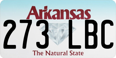 AR license plate 273LBC