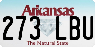 AR license plate 273LBU