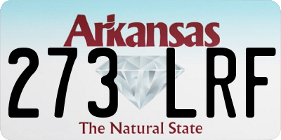 AR license plate 273LRF