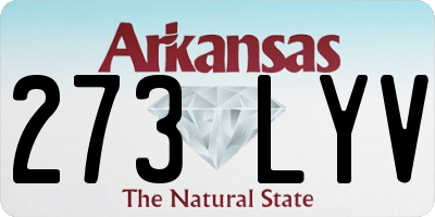 AR license plate 273LYV