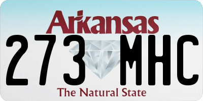 AR license plate 273MHC