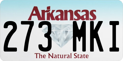 AR license plate 273MKI