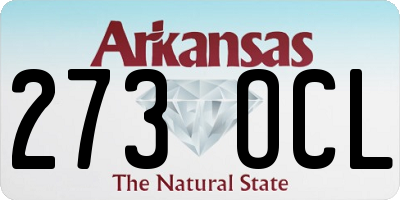 AR license plate 273OCL