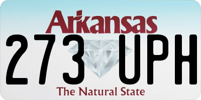 AR license plate 273UPH