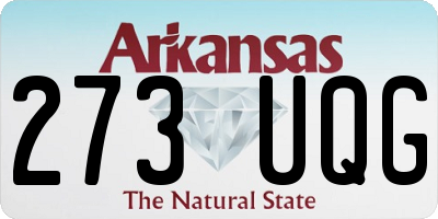 AR license plate 273UQG