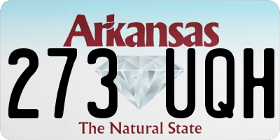 AR license plate 273UQH