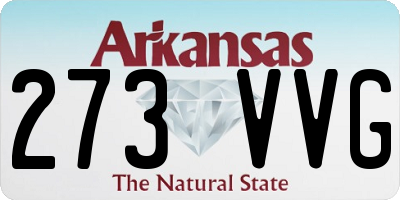 AR license plate 273VVG
