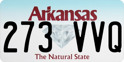 AR license plate 273VVQ