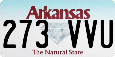 AR license plate 273VVU