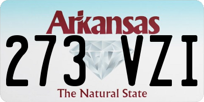 AR license plate 273VZI