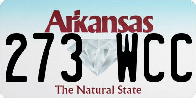 AR license plate 273WCC