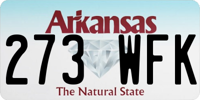 AR license plate 273WFK