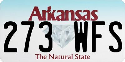 AR license plate 273WFS