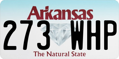 AR license plate 273WHP
