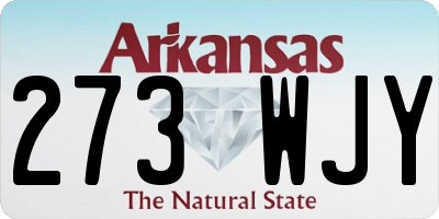 AR license plate 273WJY