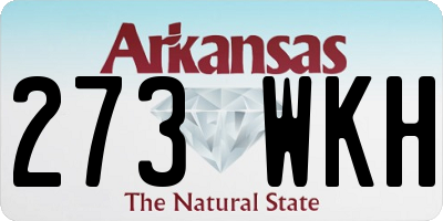 AR license plate 273WKH
