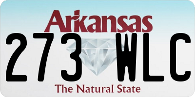 AR license plate 273WLC