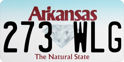 AR license plate 273WLG