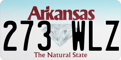 AR license plate 273WLZ