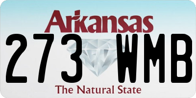 AR license plate 273WMB