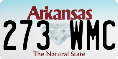 AR license plate 273WMC