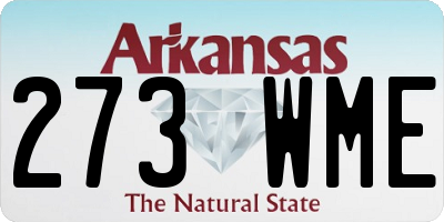 AR license plate 273WME