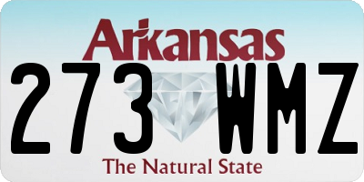 AR license plate 273WMZ