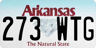 AR license plate 273WTG