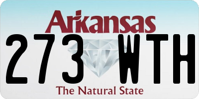 AR license plate 273WTH