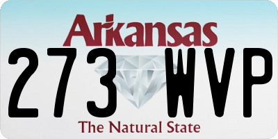 AR license plate 273WVP