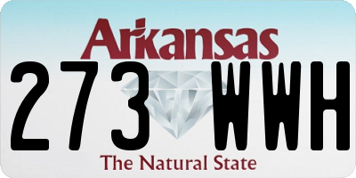 AR license plate 273WWH