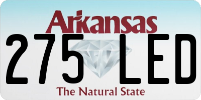 AR license plate 275LED