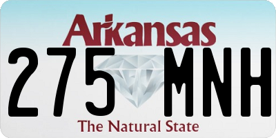 AR license plate 275MNH