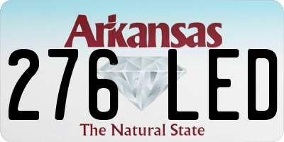 AR license plate 276LED