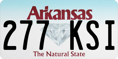 AR license plate 277KSI