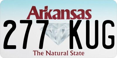 AR license plate 277KUG
