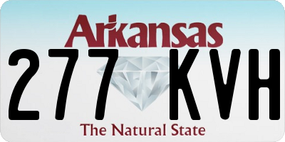 AR license plate 277KVH