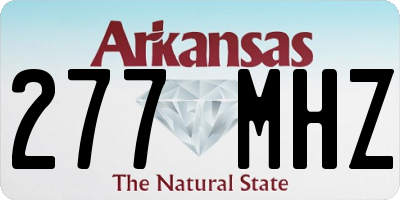 AR license plate 277MHZ