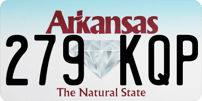 AR license plate 279KQP