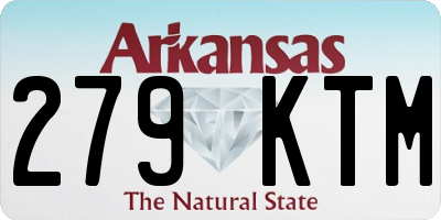 AR license plate 279KTM