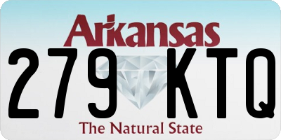 AR license plate 279KTQ