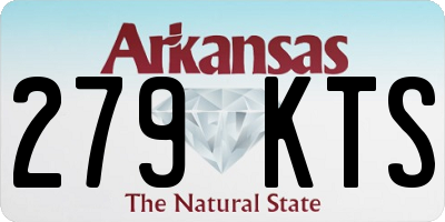 AR license plate 279KTS