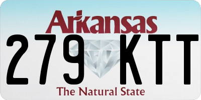 AR license plate 279KTT