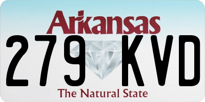 AR license plate 279KVD