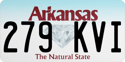 AR license plate 279KVI