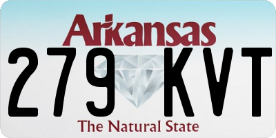 AR license plate 279KVT