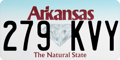 AR license plate 279KVY