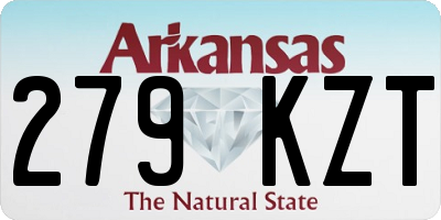 AR license plate 279KZT